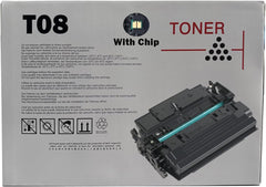 T08 Toner Cartridge Black with New Chip Compatible with Canon T08 Toner use for ImageCLASS 1238i LBP1238 MF1238 XMF1238 MFP XLBP1238 Printer.3010C005A