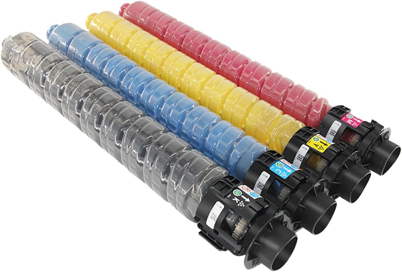 MP C2003 C2004 C2503 C2504 Toner Cartridge 841918 841921 841920 841919 Toner Cartridge Replacement for Ricoh MPC2003 MPC2004 MPC2503 MPC2504 Printer.4-Pack Black Cyan Magenta Yellow