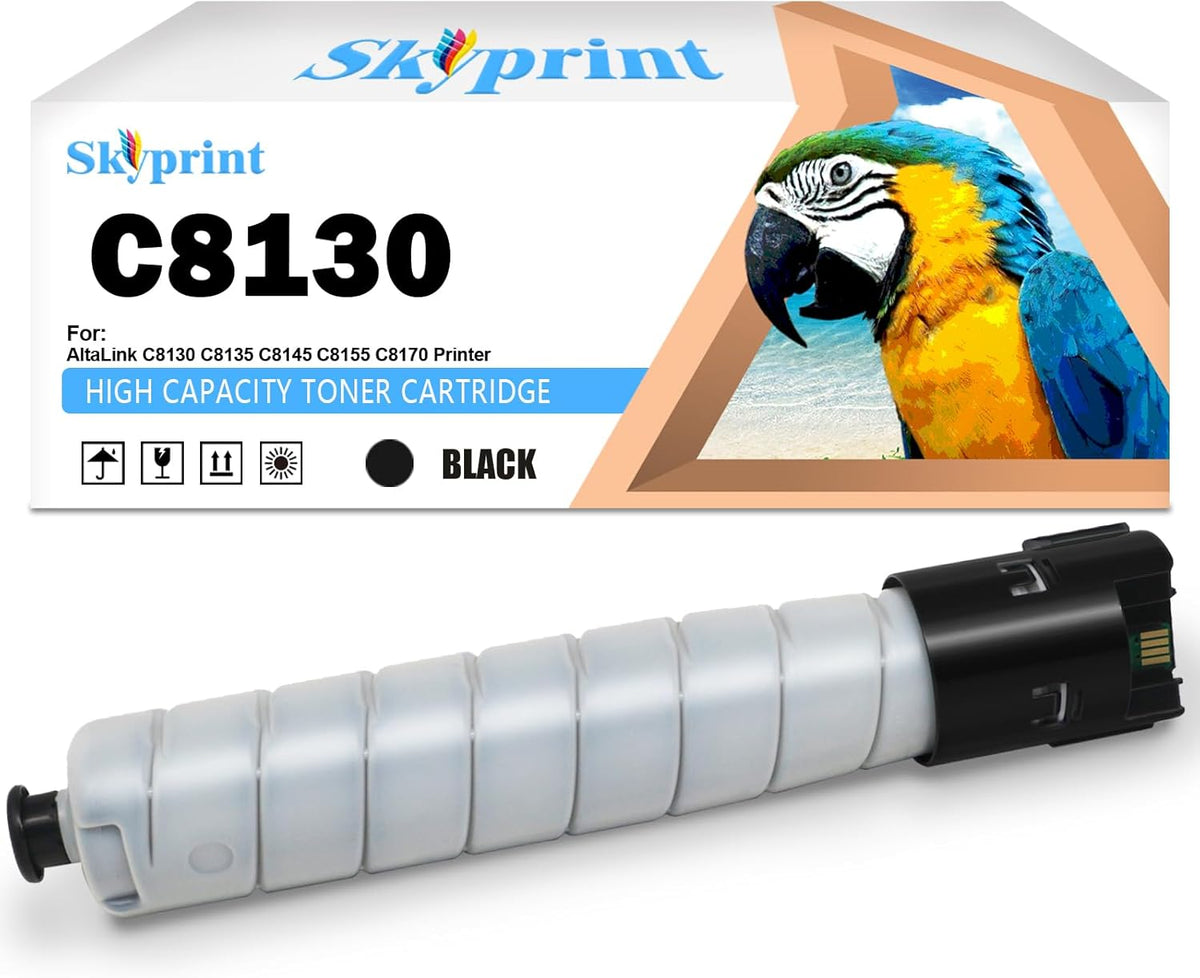 High Yield C8130 C8135 C8145 C8155 C8170 Black Toner Cartridge Compatible with Xerox 006R01746 Use for AltaLink C8130 C8135 C8145 C8155 C8170 Printer Cartridge 59,000 Pages