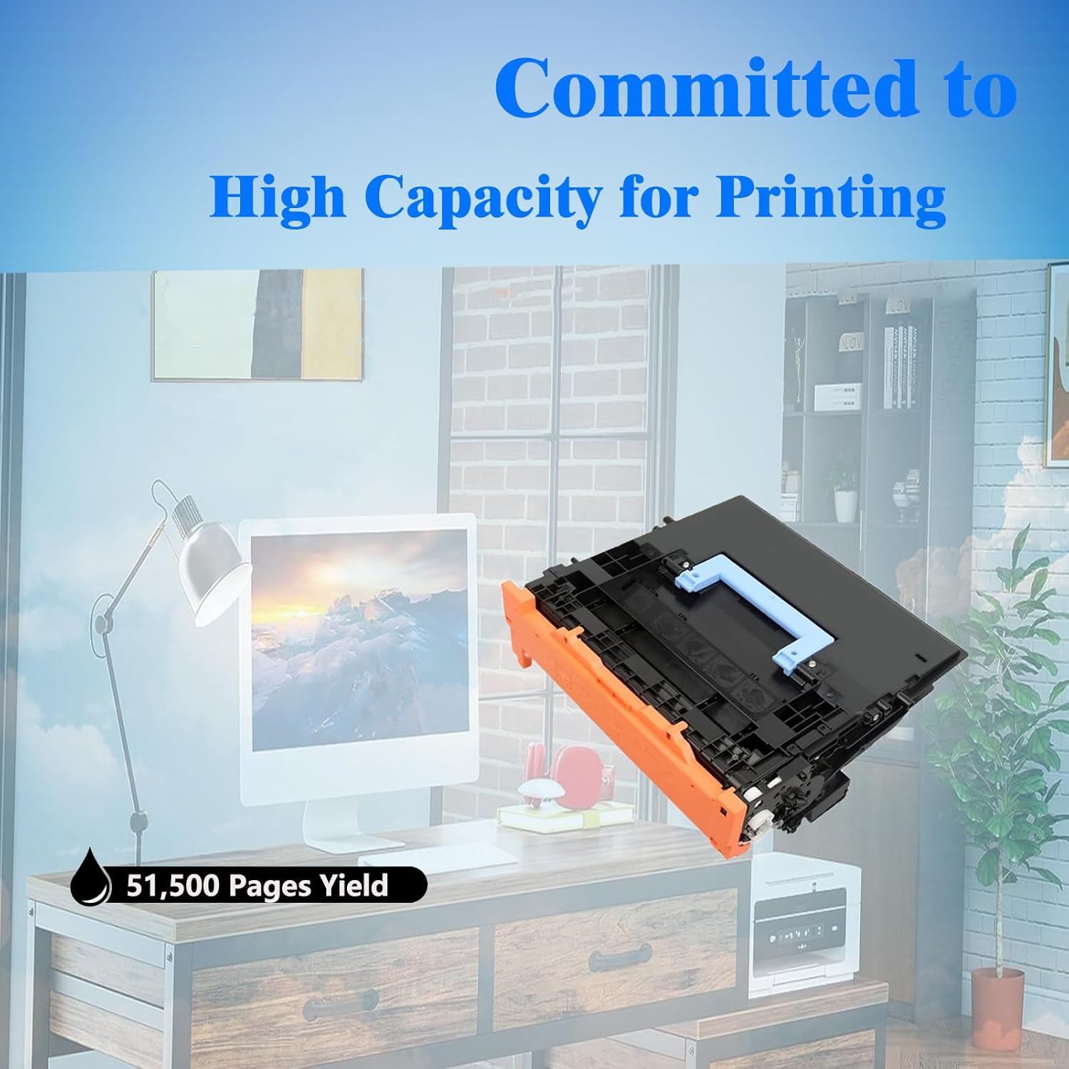 High Capacity T03 Black Toner Cartridge Compatible with Canon T03 Toner Replacement for Canon imageRunner Advance 525iF 525iFZ 615iF 615iFZ 715iF 715iFZ.2725C001AA