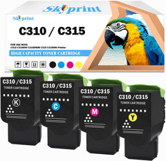 C310 C315 Toner Cartridge Compatible with 006R04356 006R04357 006R04358 006R04359 Toner use for C310 C315 Printer.Black Cyan Magenta Yellow