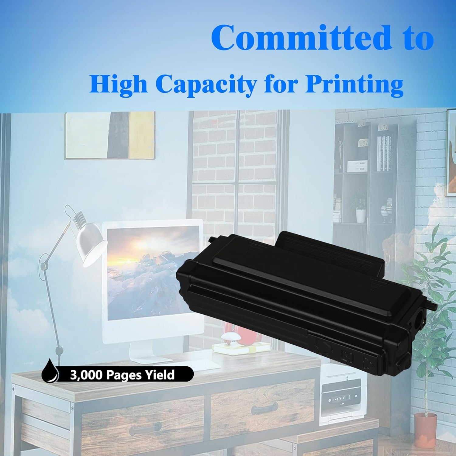 2-Pack TL48 TL48X TL-48 TL-48X Toner Cartridge Compatible with L2300DW L2350DW M118DW M29DW L2710FDW Monochrome Printer