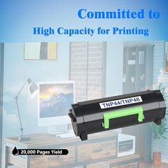 TNP-44 TNP-46 TNP44 TNP46 Black Toner Cartridge 20,000 Pages Compatible with Konica Minolta TNP44 TNP46 for Bizhub 4050 4750 Printer. A63W01W A63W01F