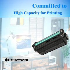 W9030 W9030MC Black Toner Cartridge Compatible with MFP E67550 E67550dh E67650dh E67560z E67660z Printer