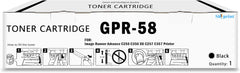 GPR58 GPR-58 Black Toner Cartridge Compatible with Canon GPR-58 Toner use for ImageRunner Advance C256 C356 DX C257 C357 Printers