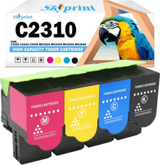 C2425 C2325 C2535 MC2325 MC2425 MC2535 MC2640 Toner Cartridge Replacement for C2310K0 C2310C0 C2310M0 C2310Y0