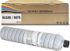 6110D 6075 Toner Cartridge Black Compatible with Ricoh IM7000 IM8000 IM9000 Aficio 1060 1075 2051 2060 2075 MP5500 MP6000 MP6001 MP6002 6500 7000 7502 7500 MP8000 Printer